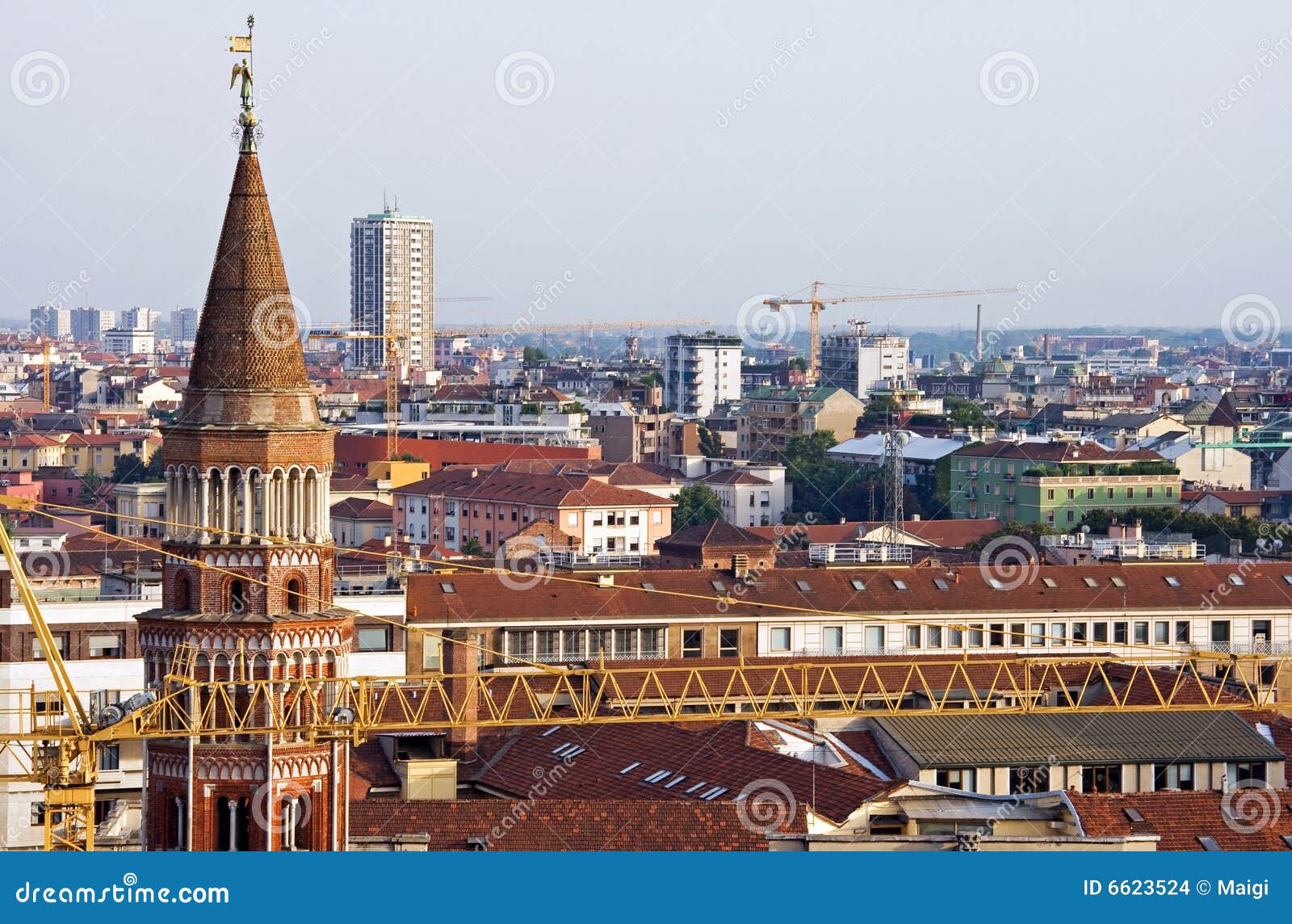 milan skyline