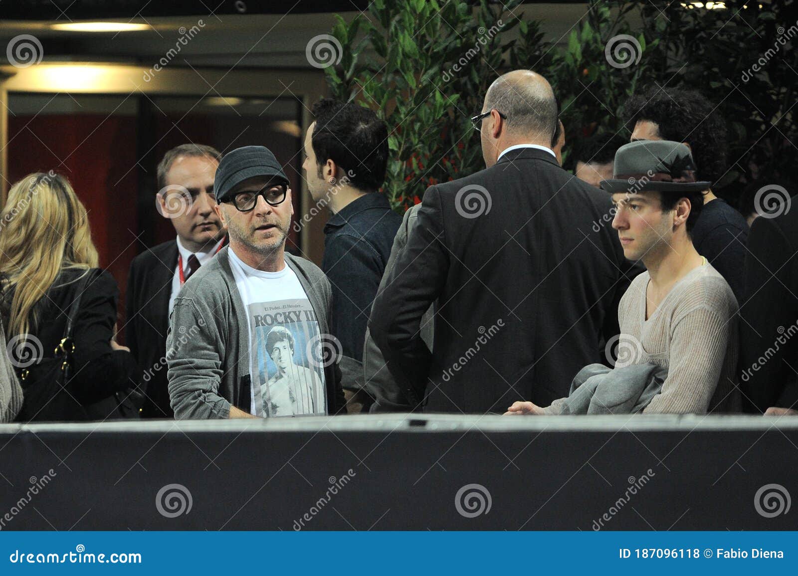 Domenico Dolce, Watch the Match in the VIP Stand Editorial Stock Photo