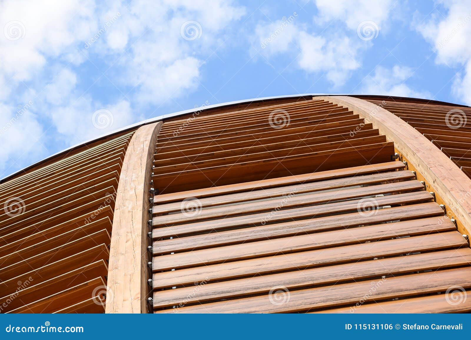 Milano , Italy 22 June 2017 :dome Ceiling Of The Tower. A ...