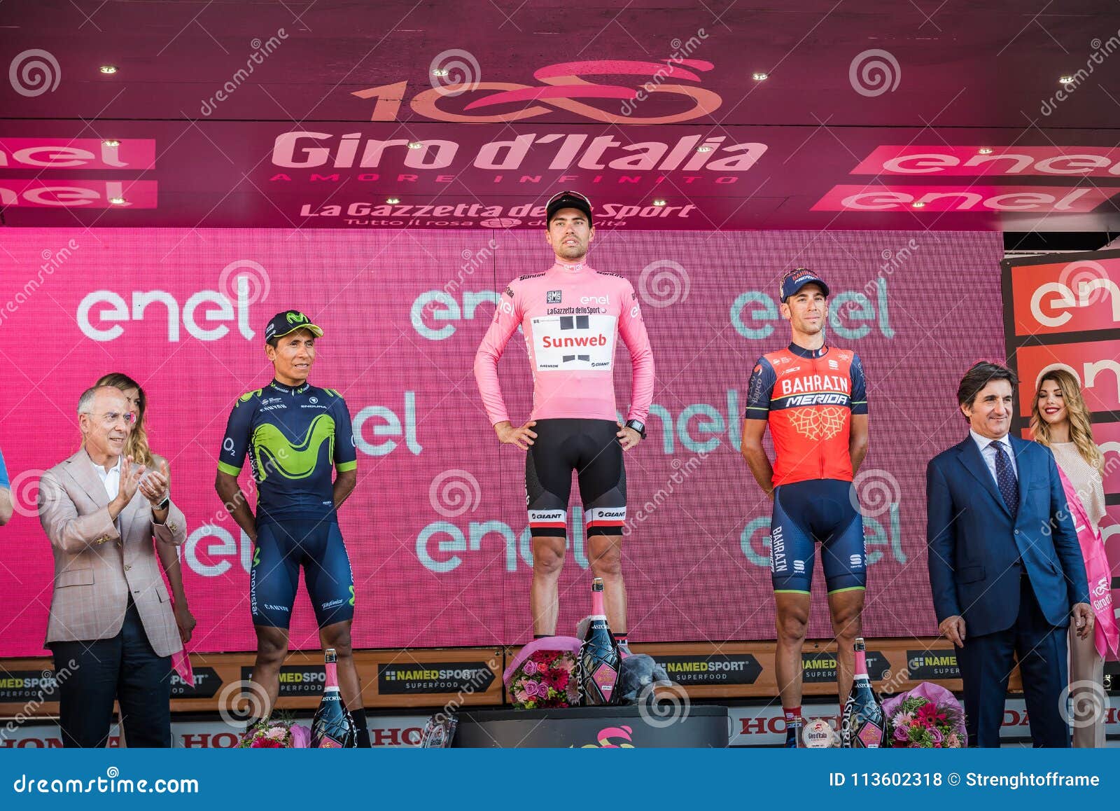 tour d'italie podium