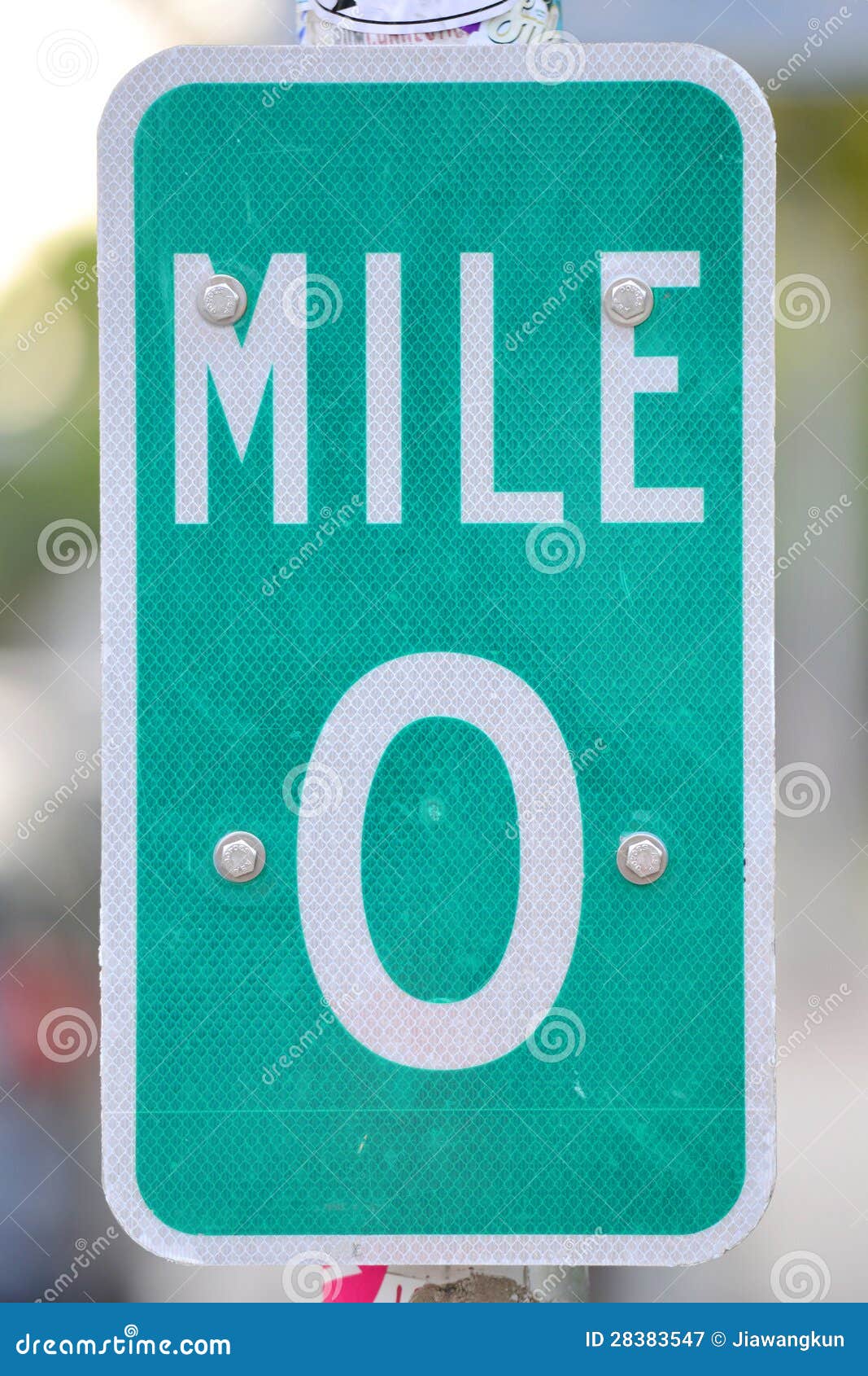 mile zero sign in key west, florida