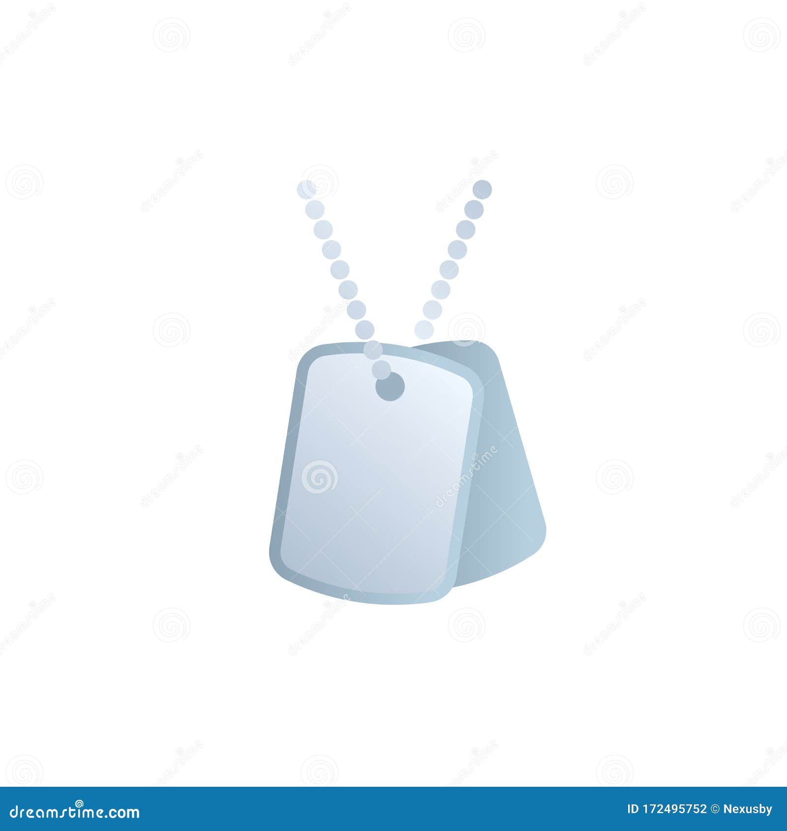 Military Dog Tags With Hero Flag Royalty Free Stock Photography military-dog-tag-isolated-white-stock-photo-by-serezniy-532239440