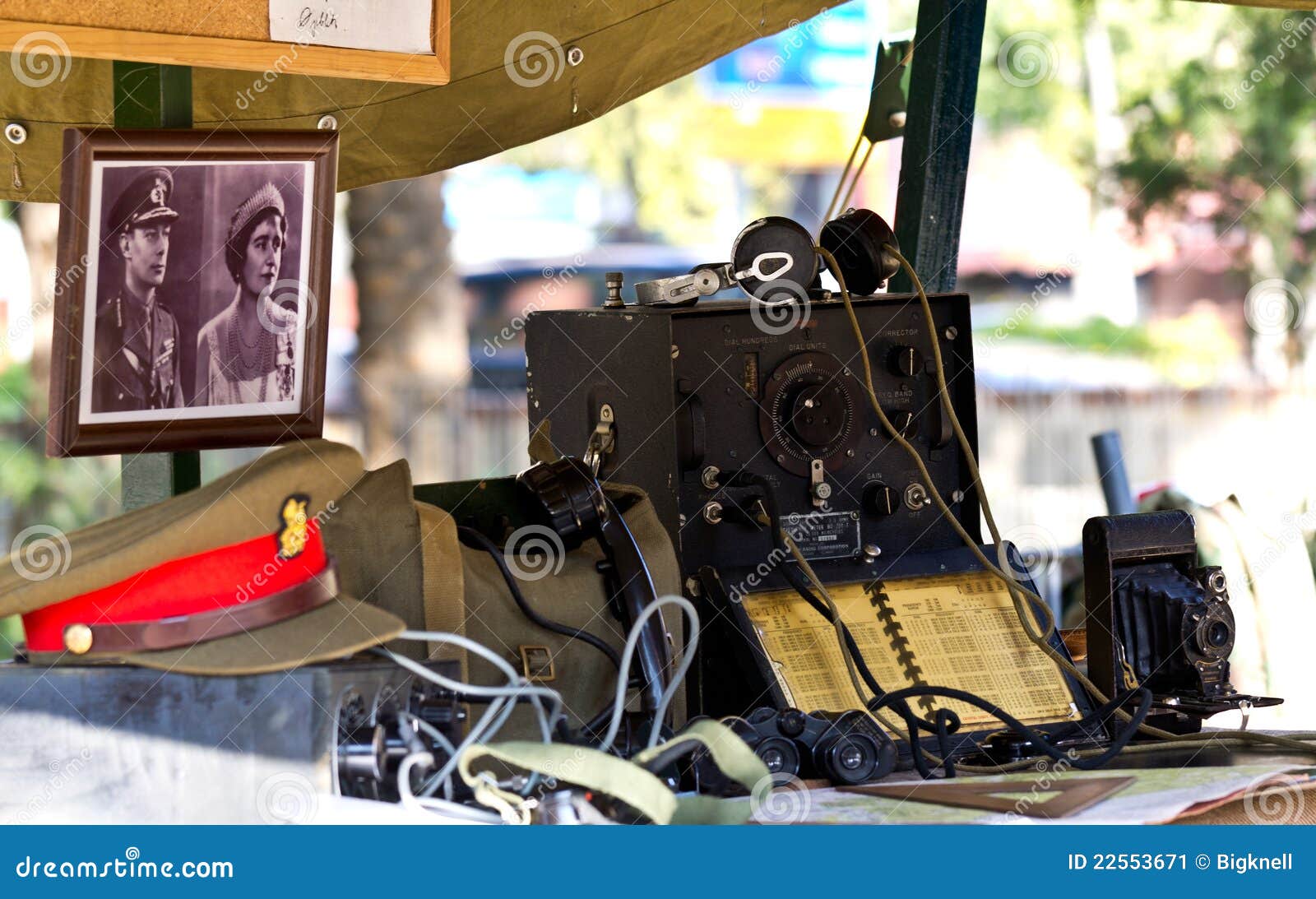 Military field equipment editorial photo. Image of tool 22553671