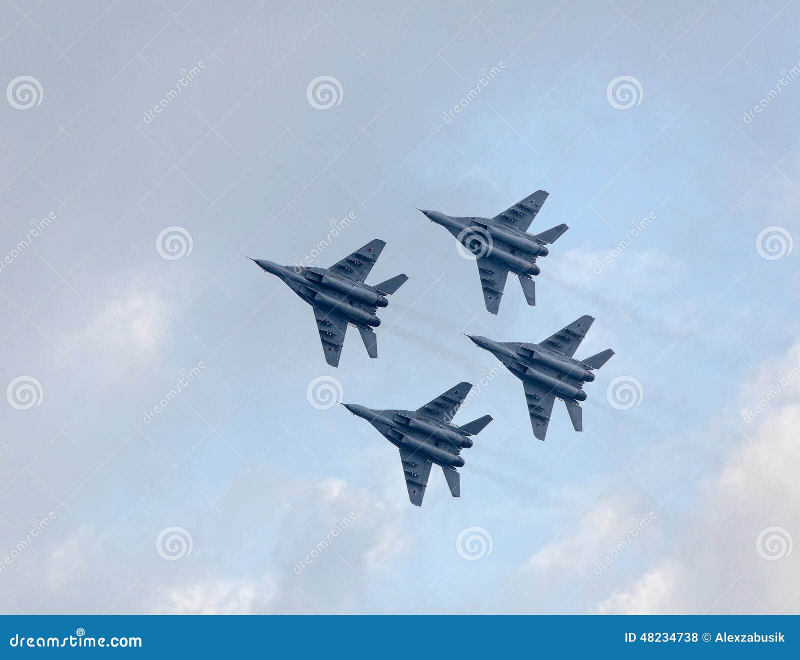 military jet planes showing aerobatics