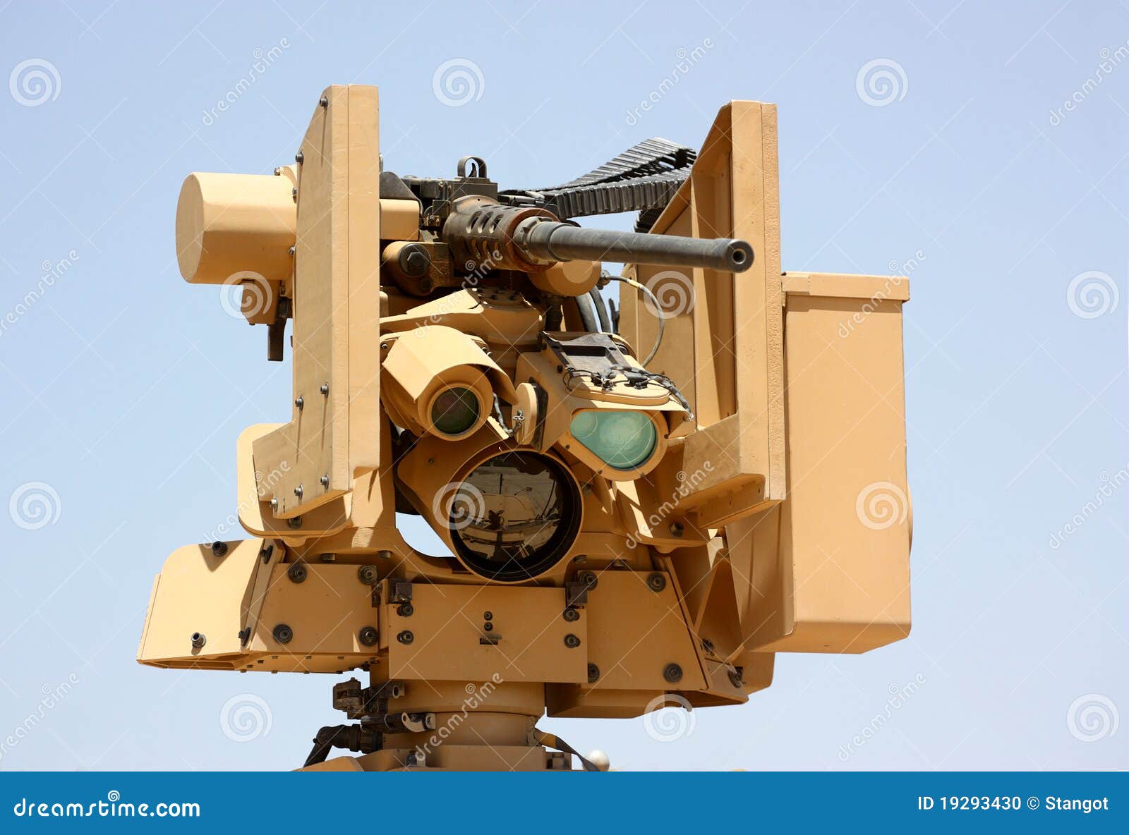 military machine-gun