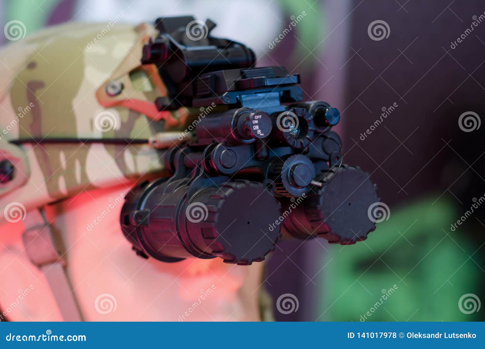 Military Night Vision stock photo. Image of special 141017978