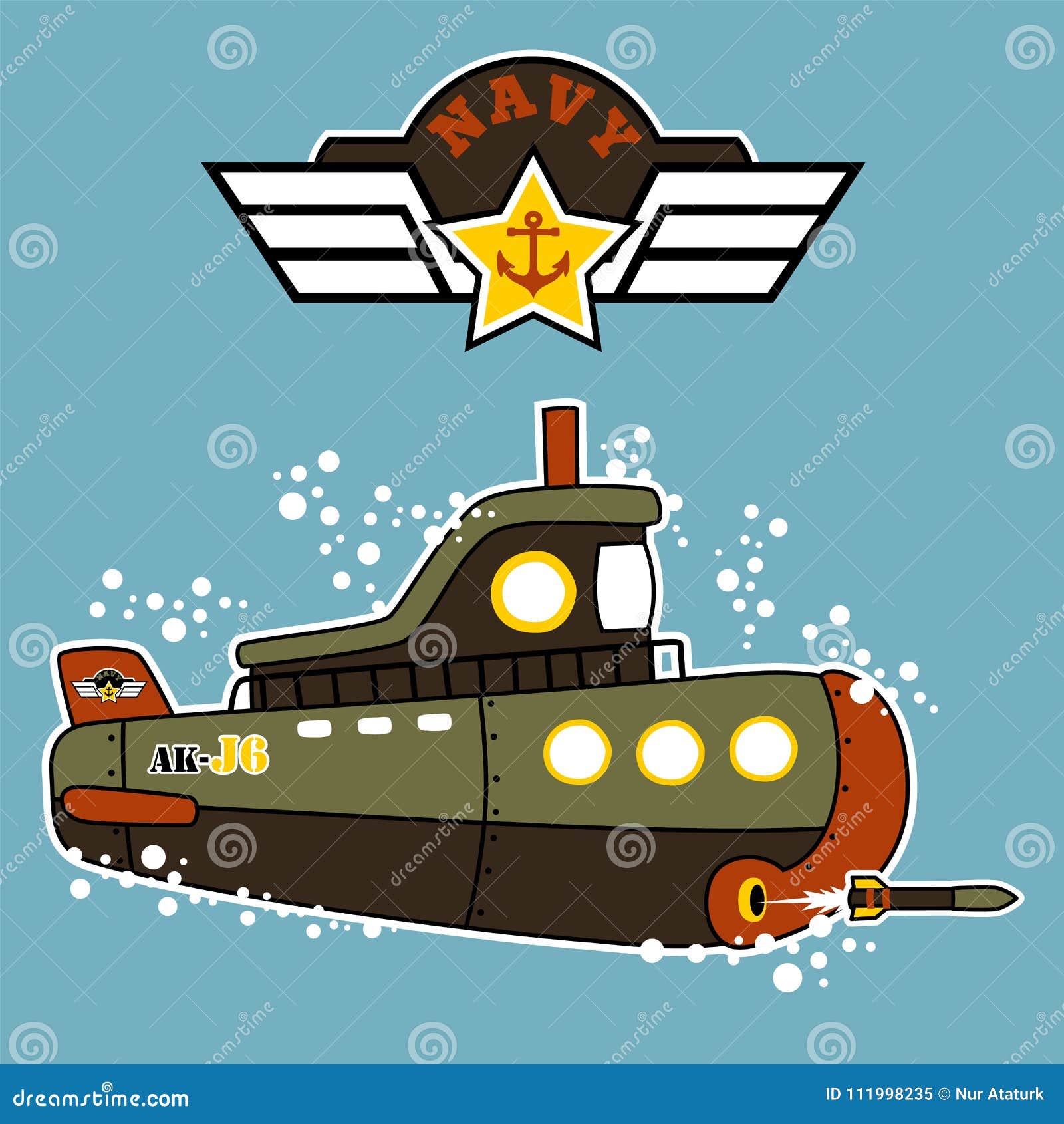 wood submarine cartoon wood submarine cartoon