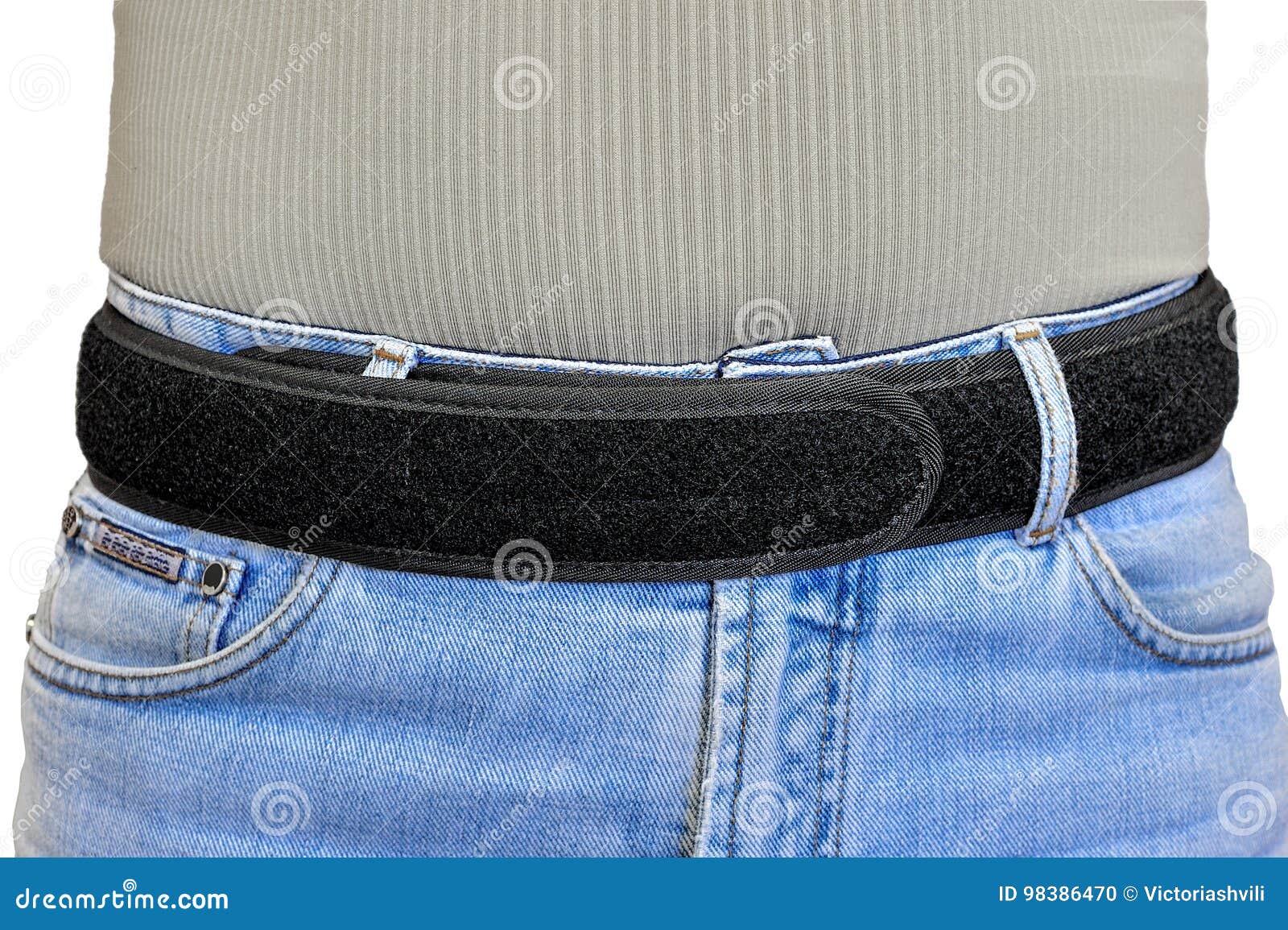 Military Tactical Belt with Velcro Fastening System, Wearing on Stock Photo  - Image of counterterrorism, face: 98386470