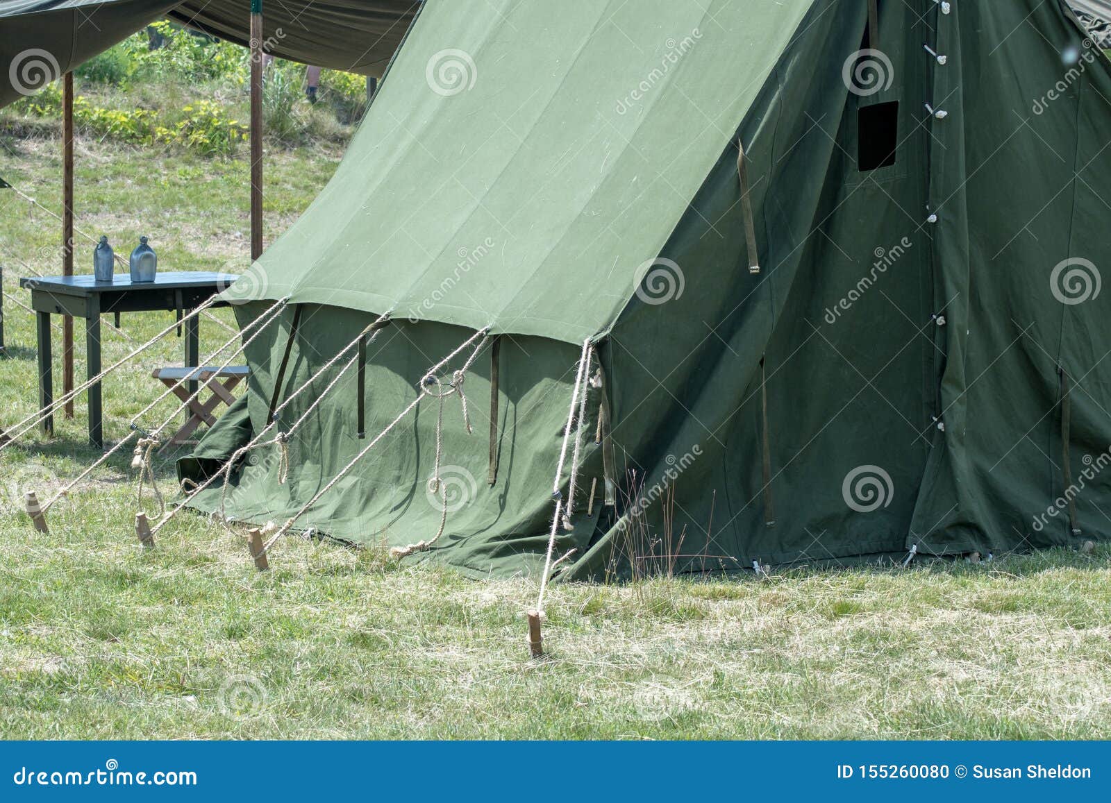 Military Tents on Display at an Event Stock Photo - Image of forces,  combat: 155260080