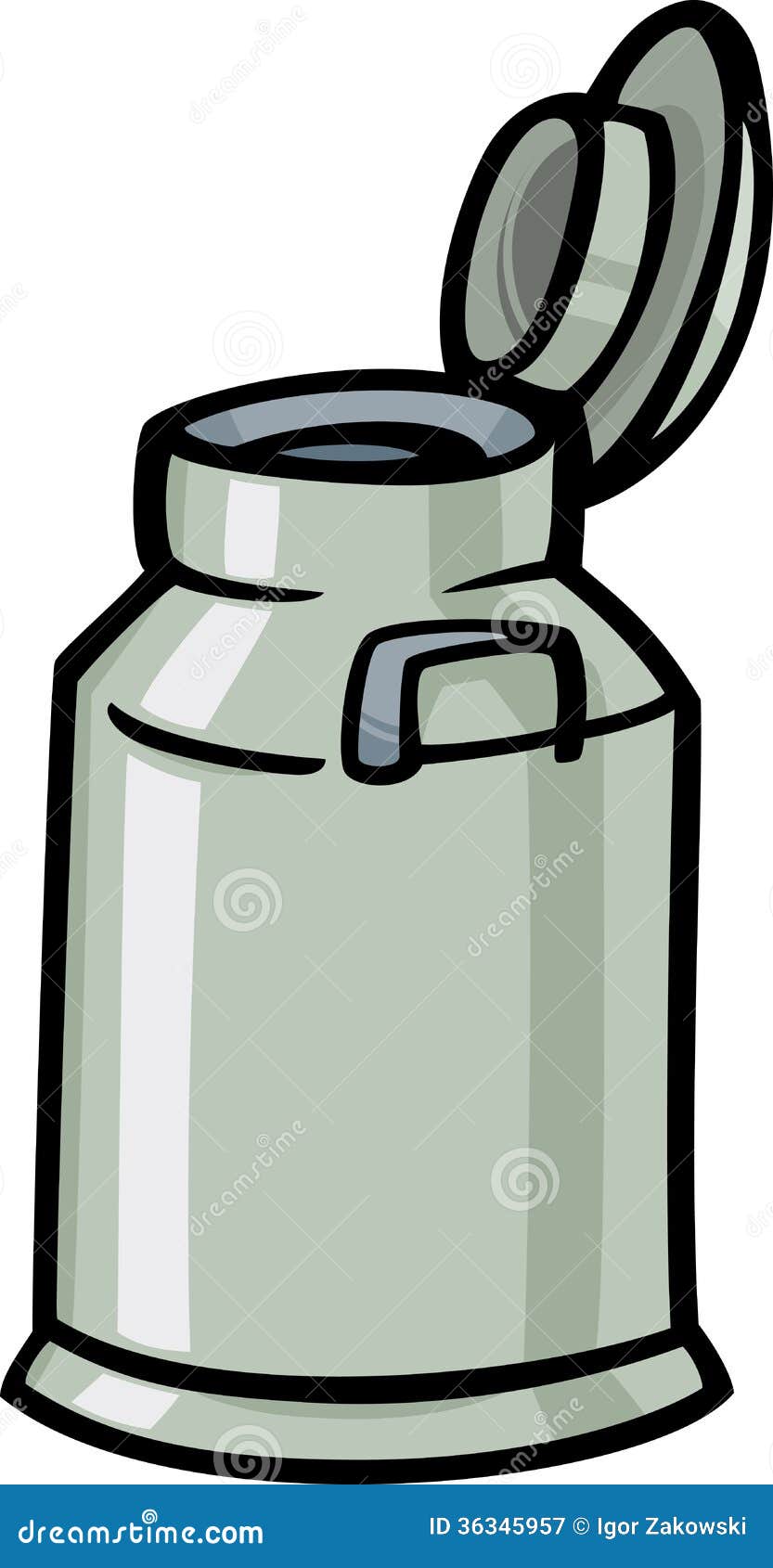 Milk Can Or Churn Cartoon Clip Art Royalty Free Stock Photography 