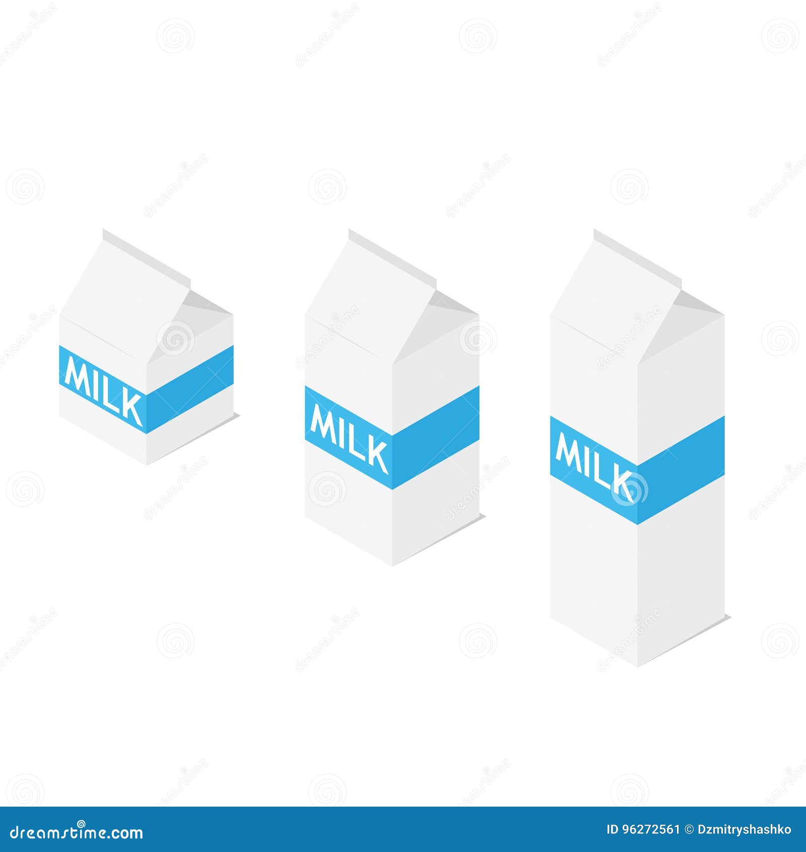 milk carton isometry