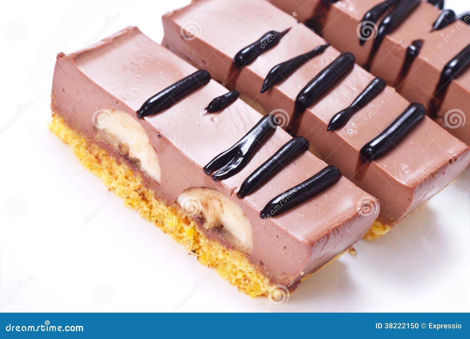 Milk chocolate dessert stock photo. Image of plate, slice 38222150