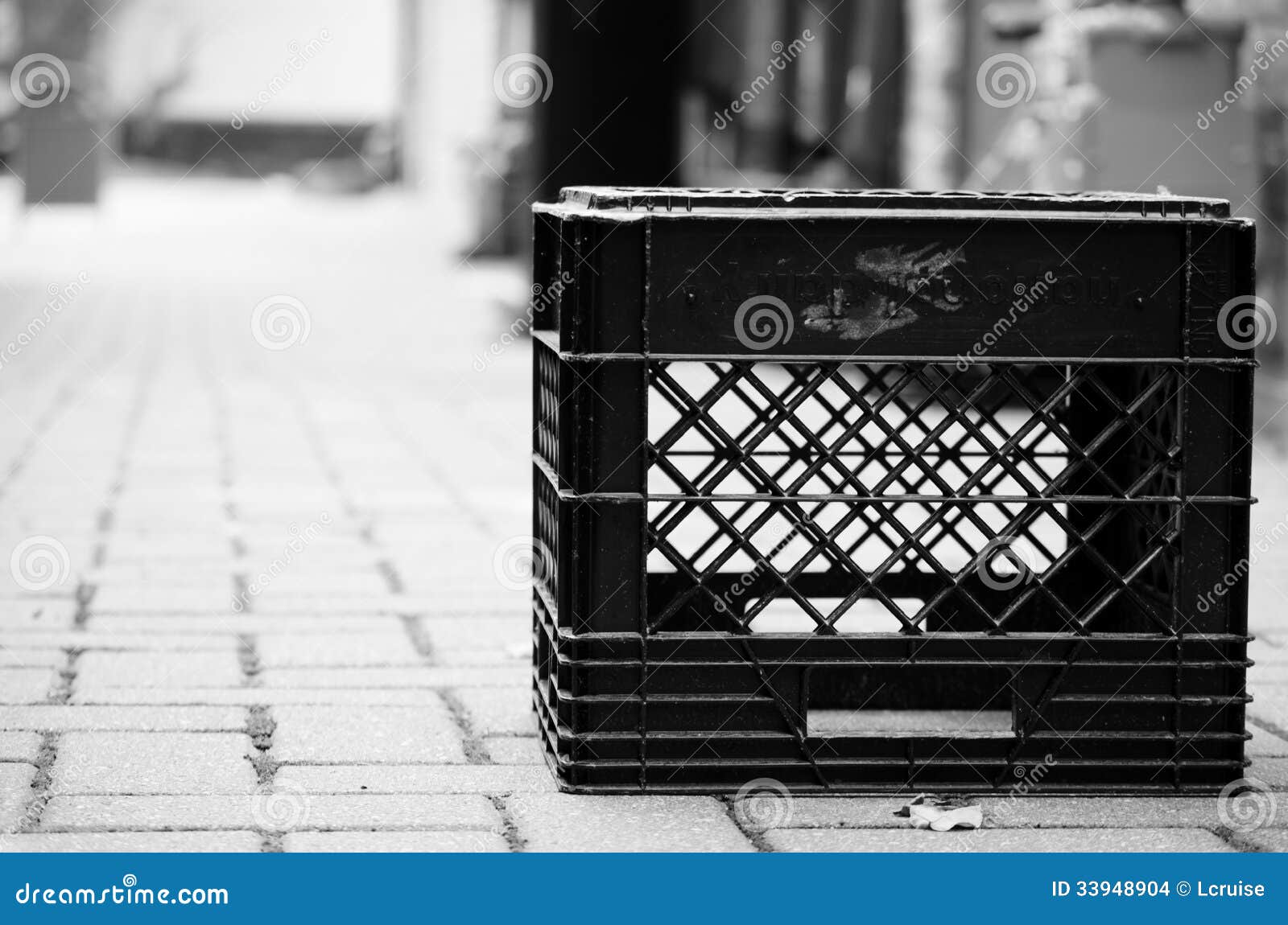 Milk crate portrait stock photo. Image of quiet, crate - 33948904