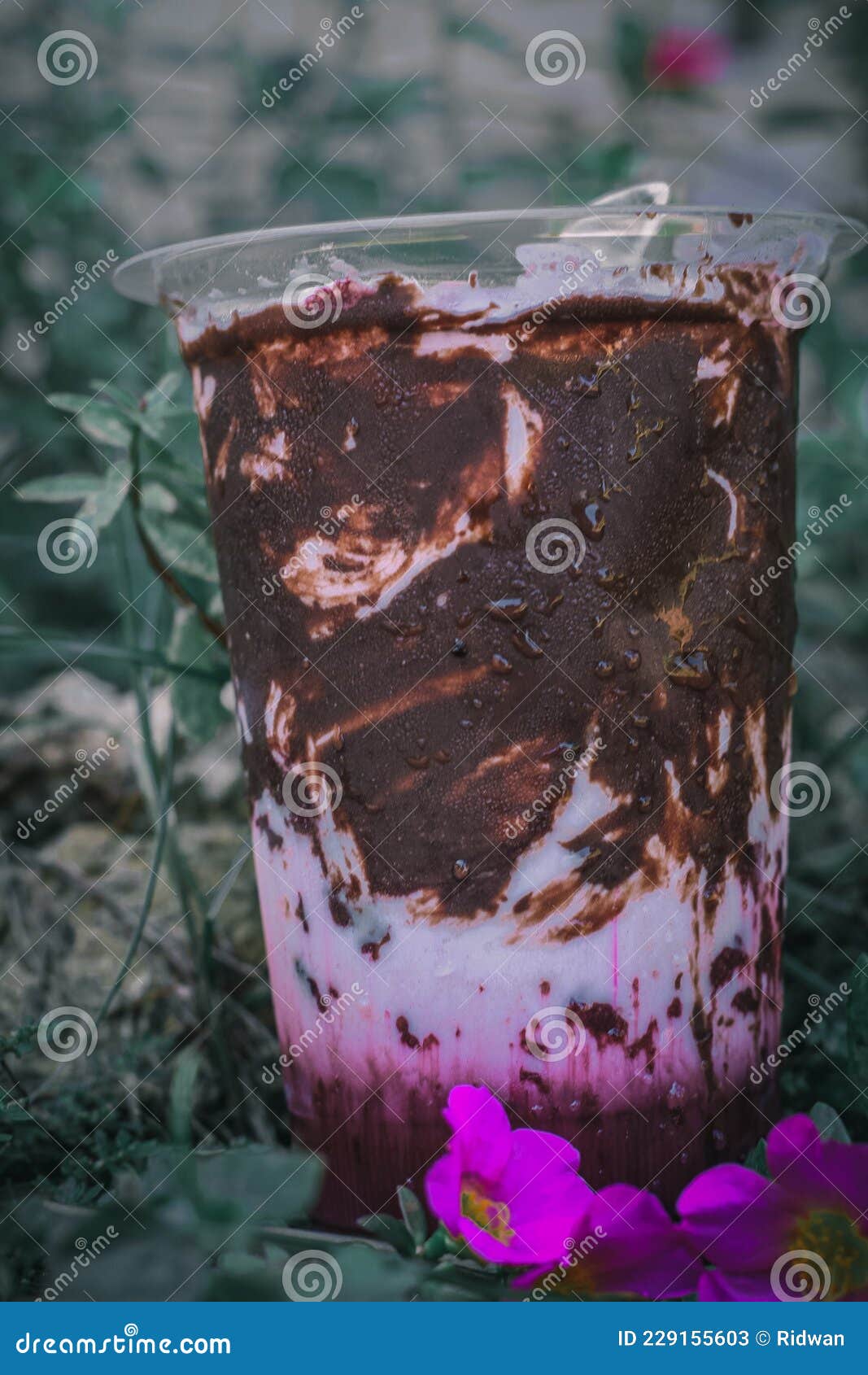 Milk Drink Bubble Brown Sugar Stock Image Image of bubble, sugar 229155603