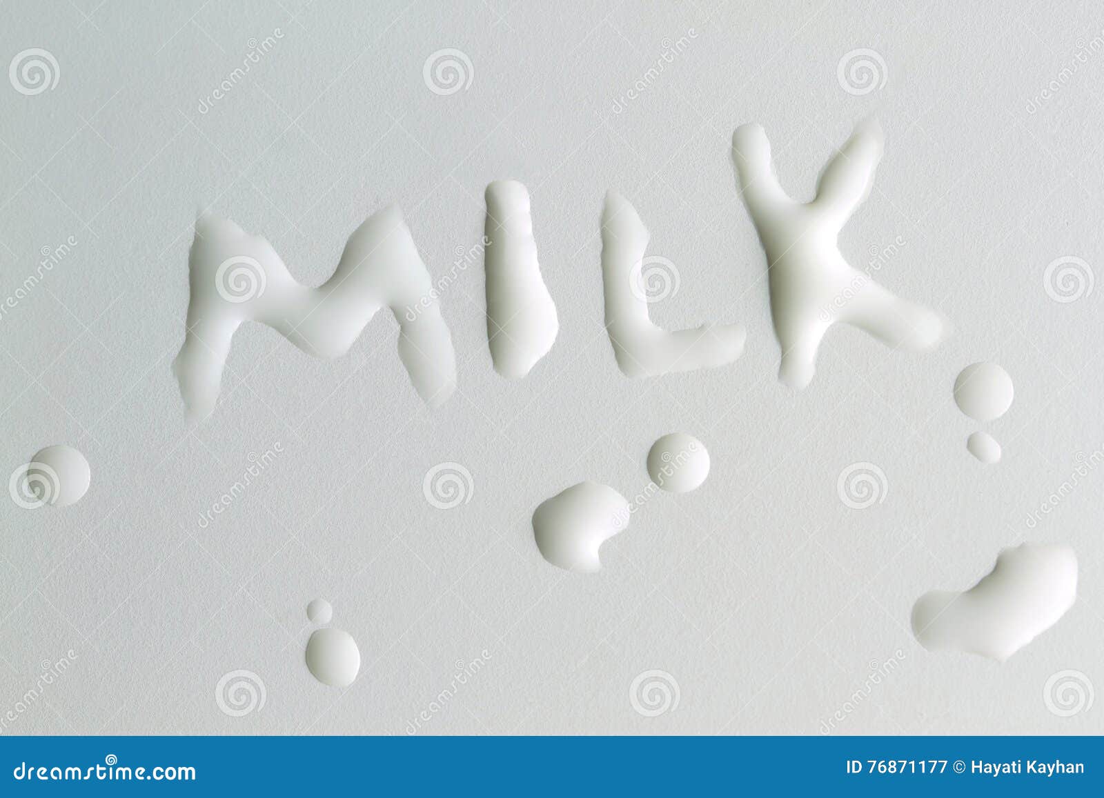 Milk Drops and MILK Text with Milk Stock Image Image of calcium, grey