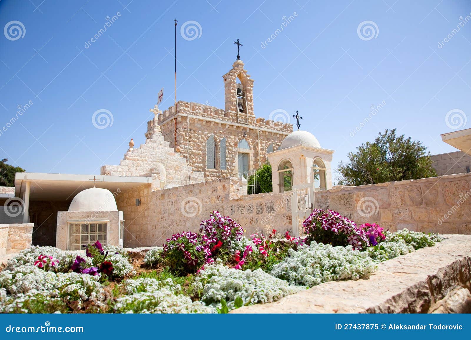 Milk Grotto Church in Bethlehem, Palestine Stock Image Image of nativity, cloudy 27437875