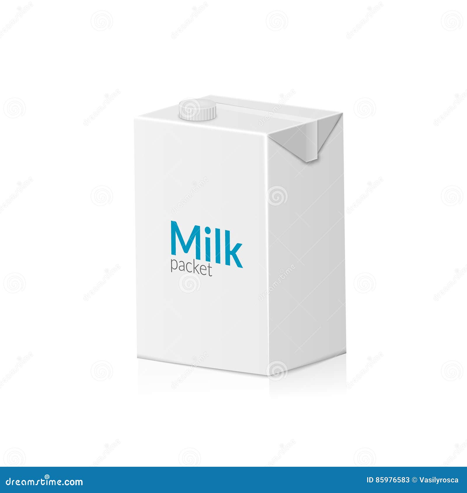 Milk Packet Pattern Vector Illustration 96539450