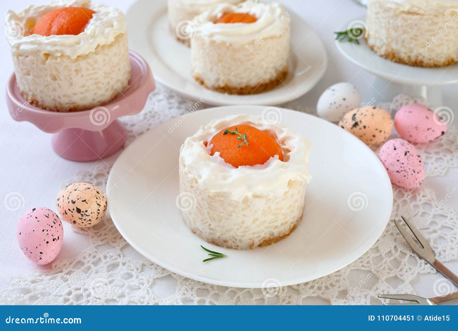 Milk rice cake stock image. Image of gelatin, cream 110704451