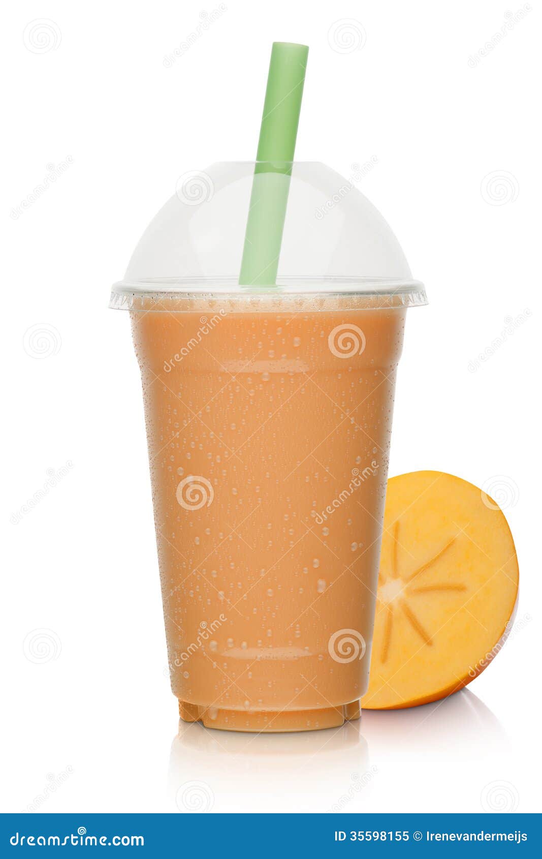 Milkshake plastic cup stock vector. Illustration of cream - 93592753