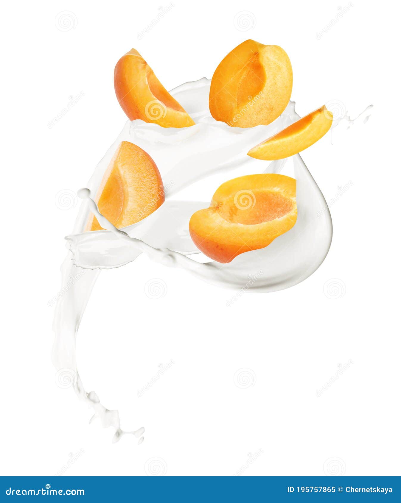 Cut Apricots Splashing Stock Photos Free & RoyaltyFree Stock Photos from Dreamstime