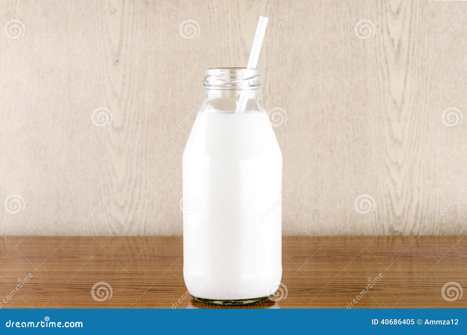 Milk with straw stock image. Image of energy, farm, close 40686405