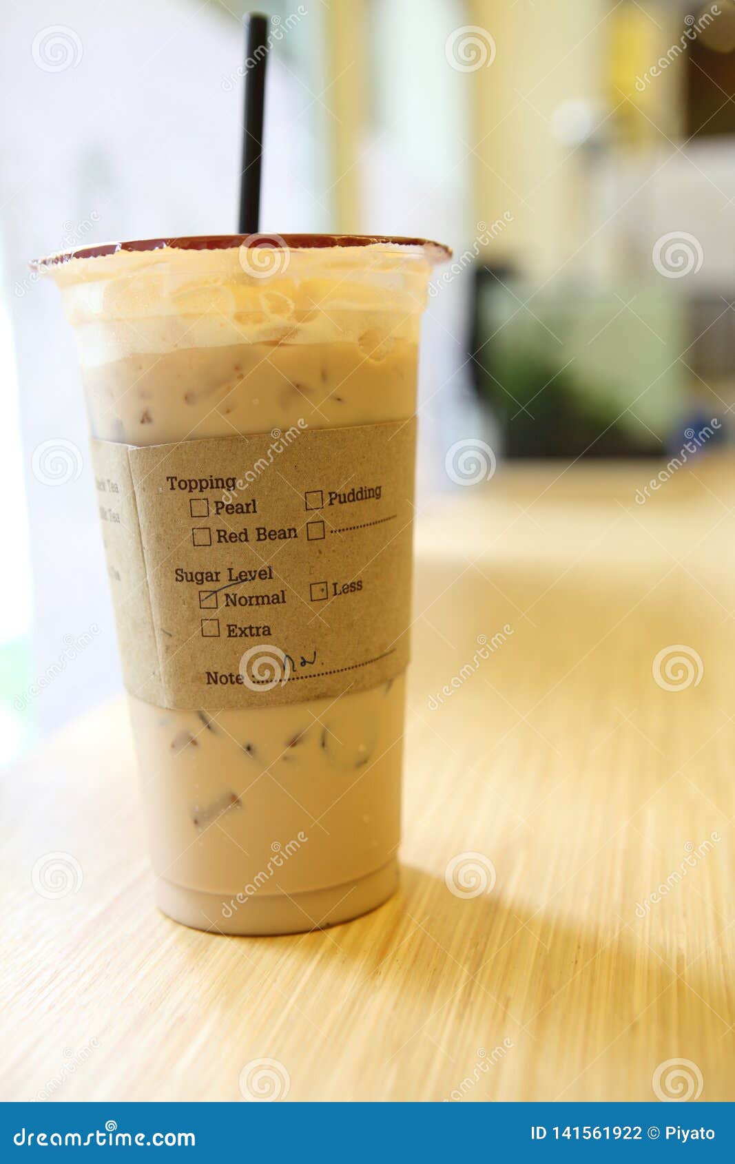 Milk tea drink stock photo. Image of fish, food, fruits 141561922