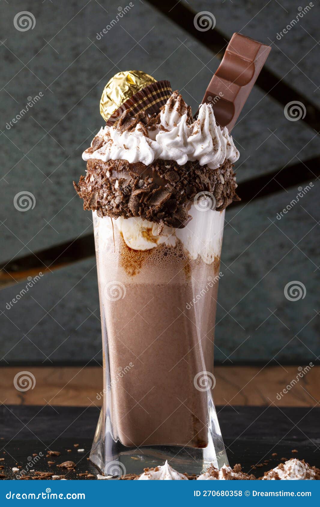 Batido de Chocolate con Helado