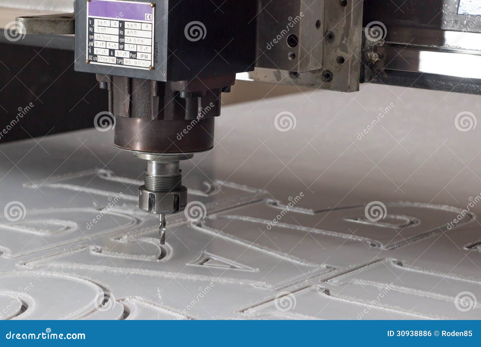 Mill for Processing Plastic Stock Photo Image of machine, drill 30938886