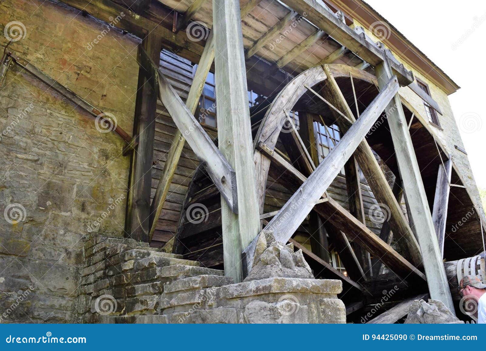 The Mill Water Wheel stock photo. Image of mill, water 94425090