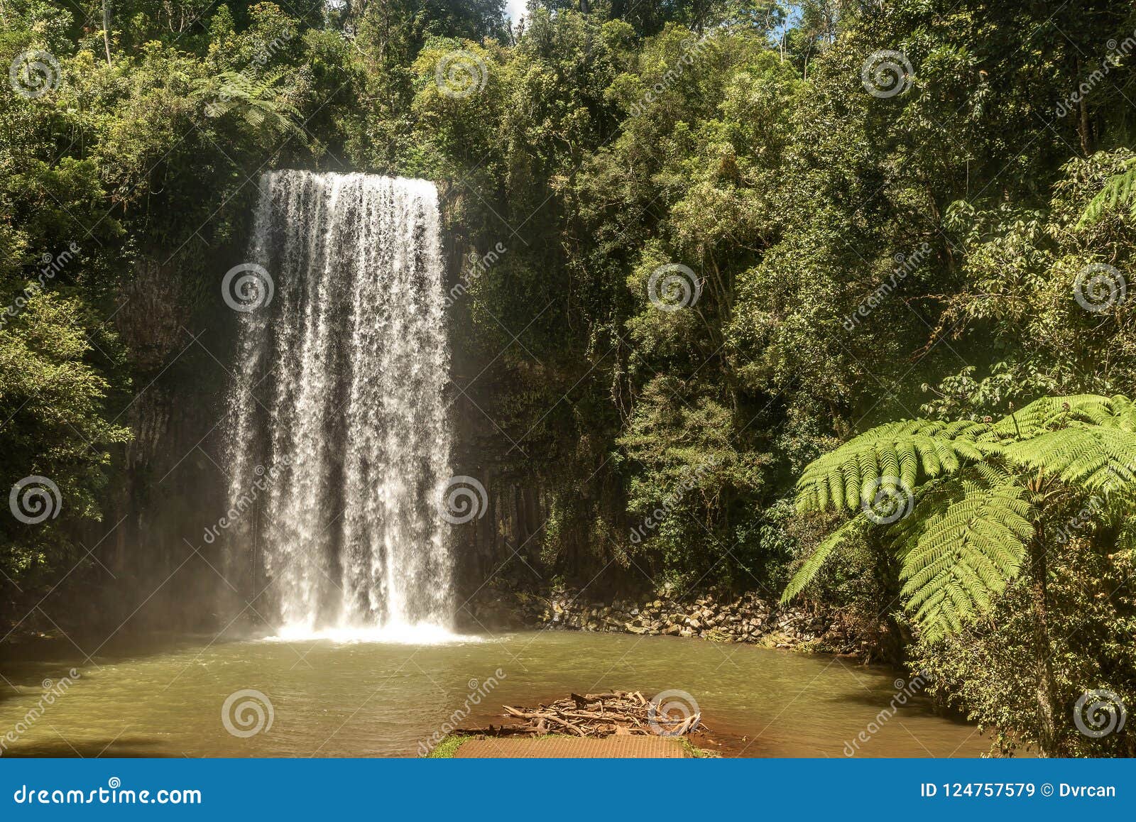 milla nilla falls in queensland, australia
