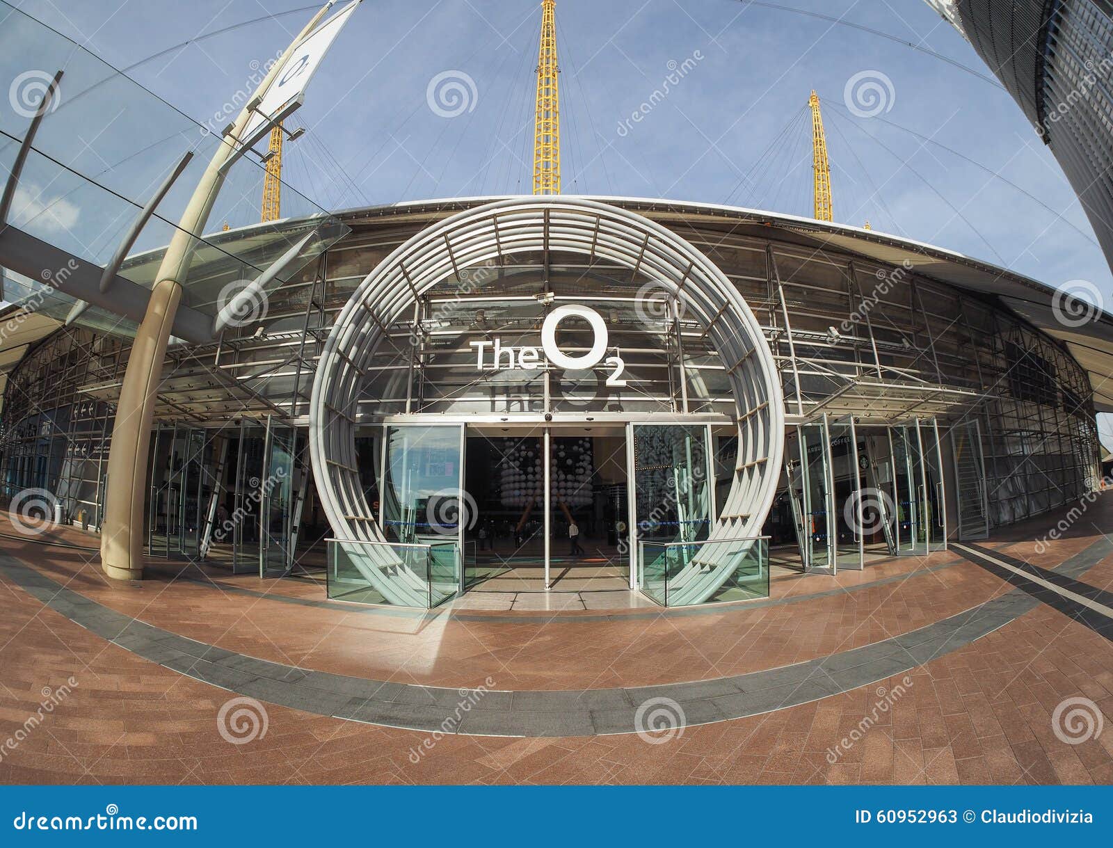 Millennium Dome a Londra fotografia stock editoriale. Immagine di