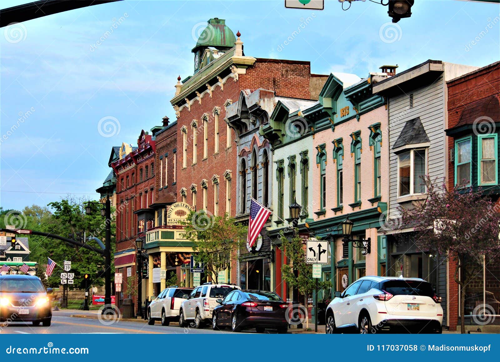 Millersburg Ohio in Amish Country Editorial Stock Photo - Image of