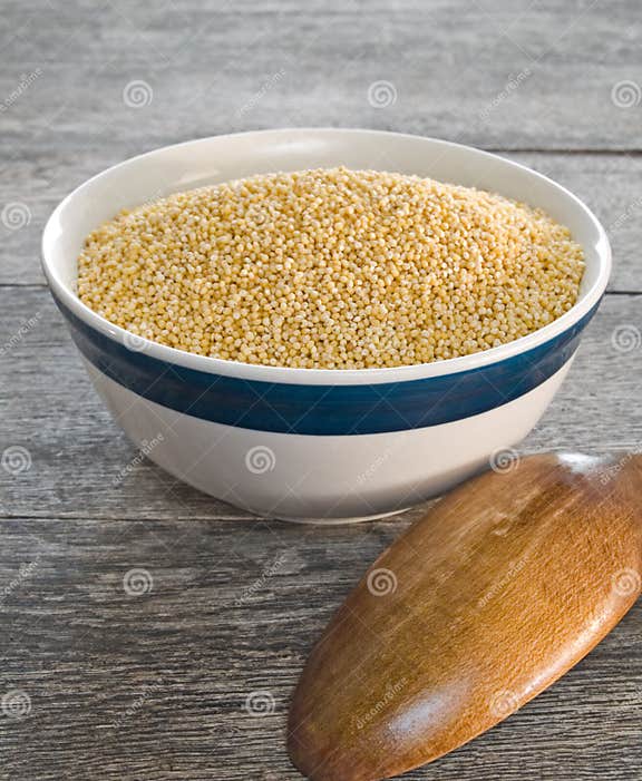 Millet stock image. Image of uncooked, carbohydrate, vertical 8002111