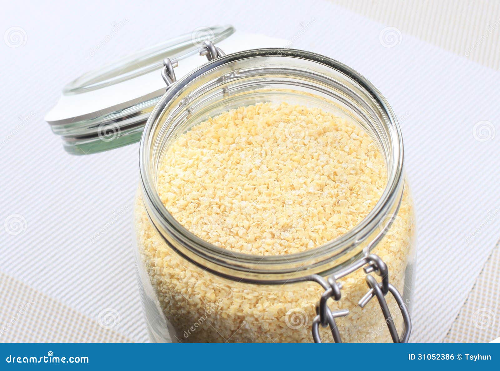 Millet flakes stock photo. Image of nutrition, food, closeup 31052386