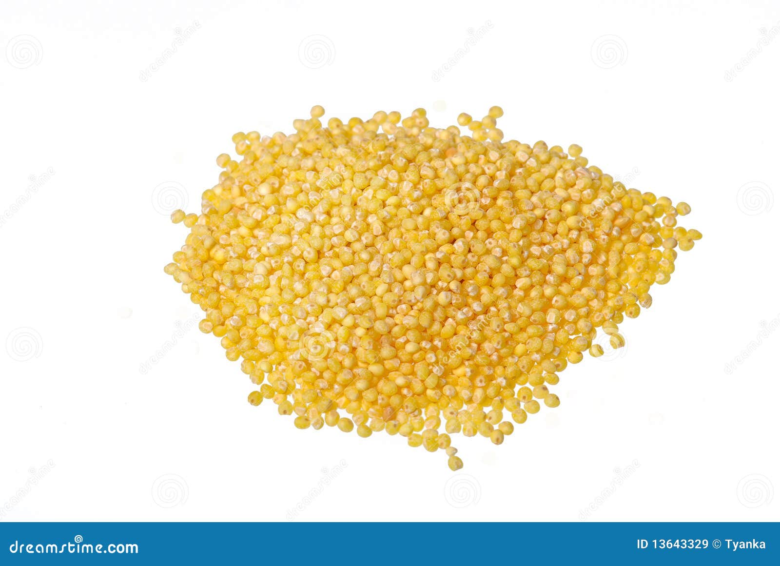 Millet grains stock image. Image of natural, vegetarian 13643329