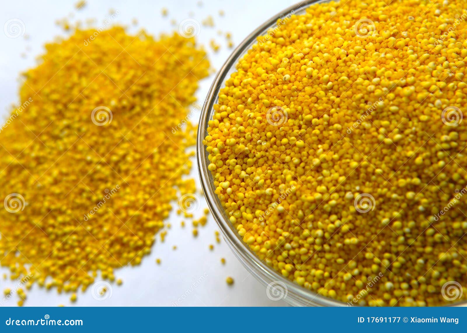 Millet grains stock image. Image of backgrounds, cereal 17691177