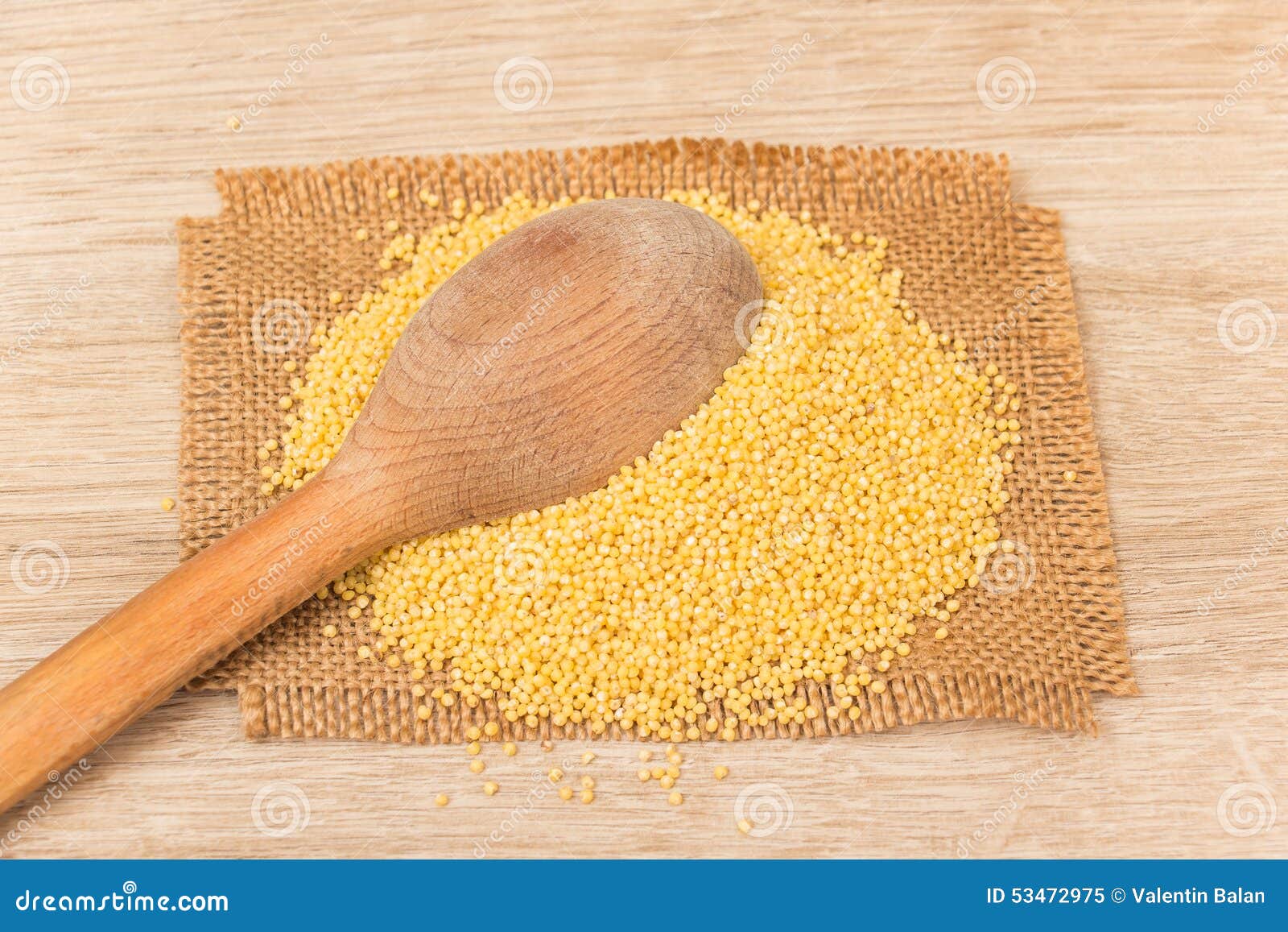 Millet groats stock image. Image of ingredient, millet 53472975