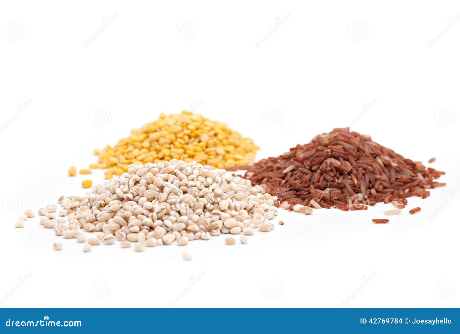 Millet Rice Corn for Healthy Food Ingredient Stock Photo Image of