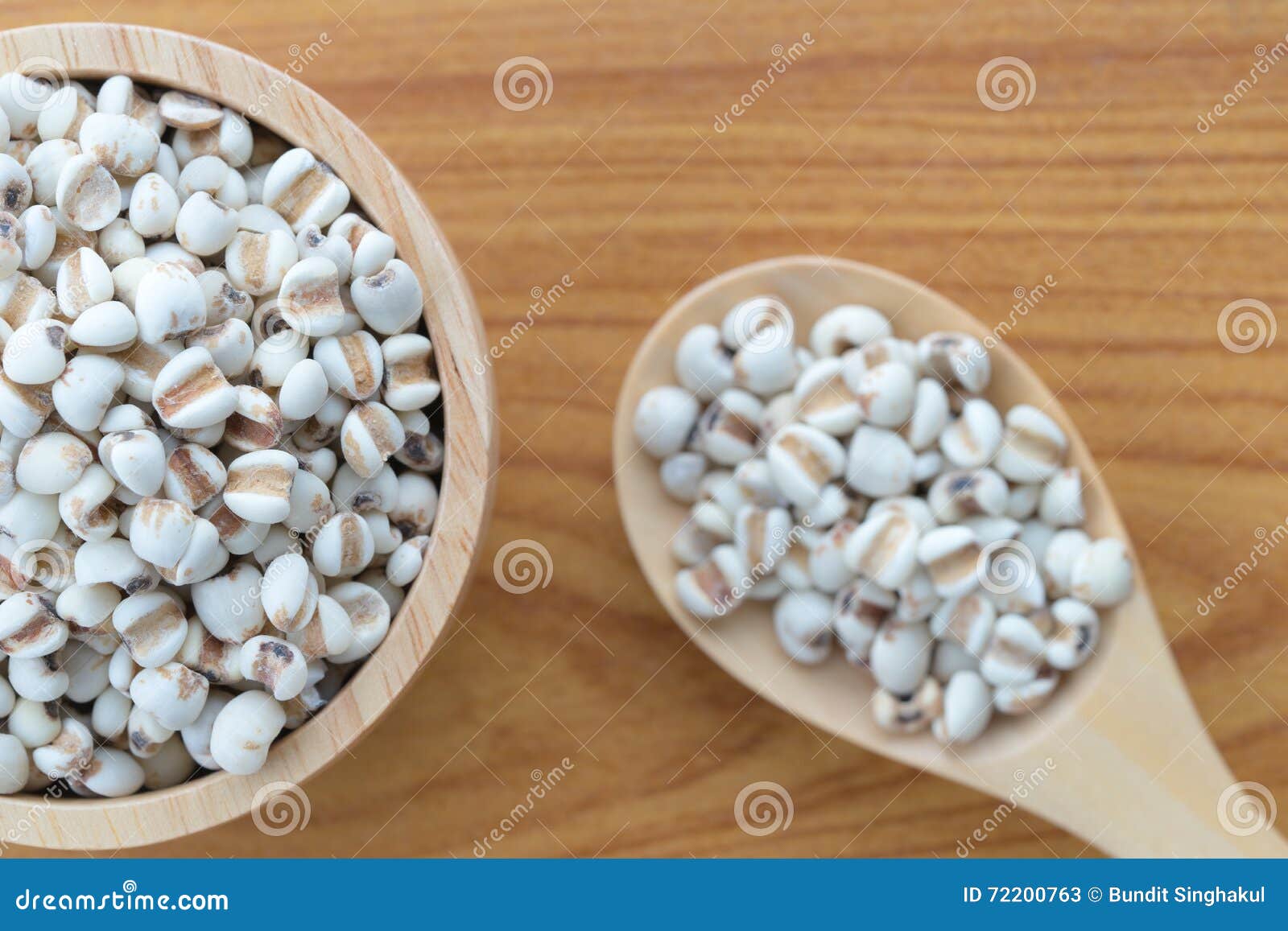 Millet Rice , Millet Grains in Bowl. Stock Image Image of cereal