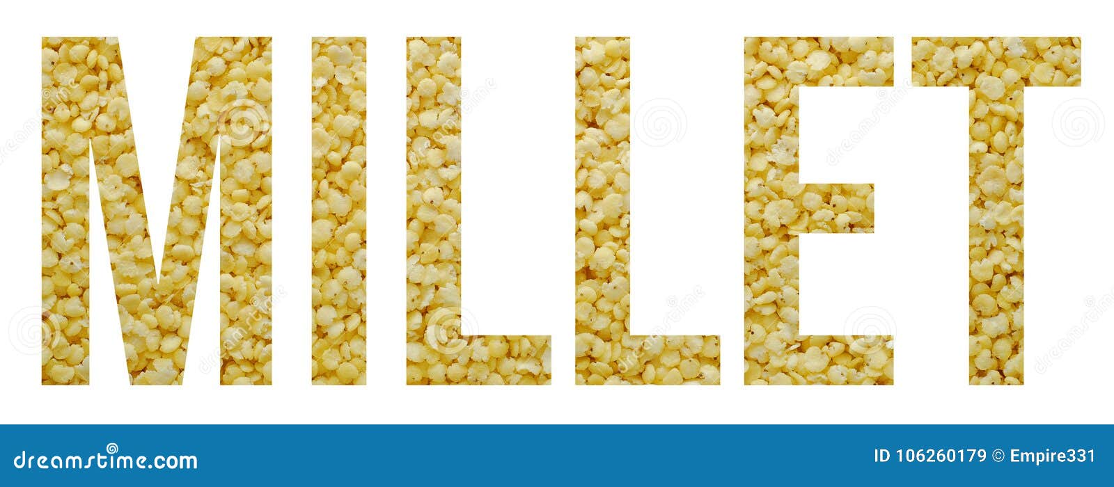 Millet stock image. Image of nutrition, corn, pattern 106260179