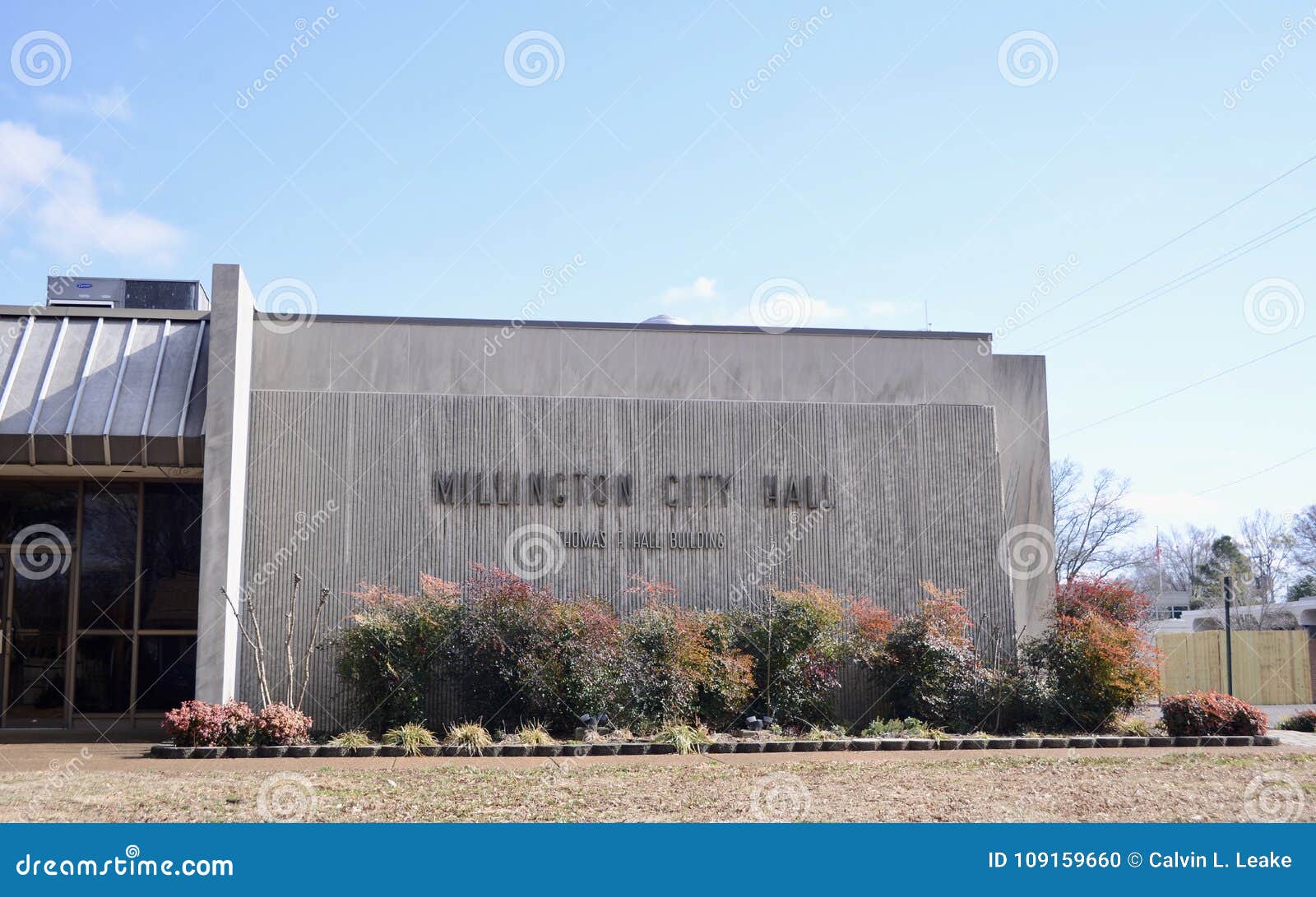 Millington Tennessee City Hall Image éditorial Image du employés