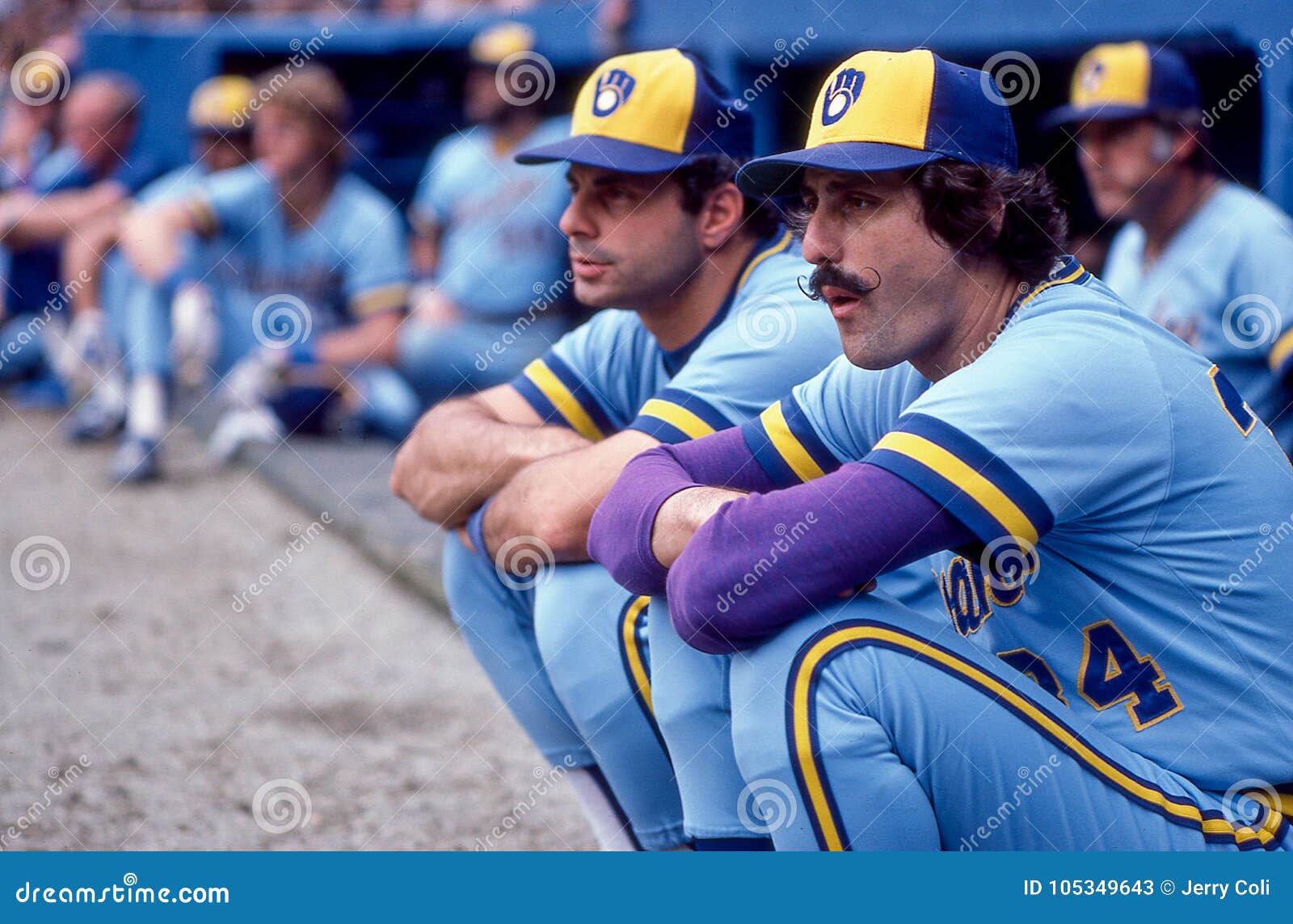 Rollie Fingers editorial stock photo. Image of game - 105349643
