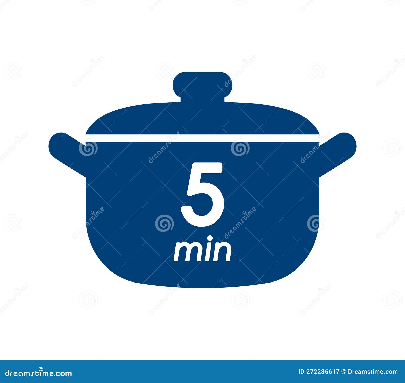 Cooking pot symbol, Stock vector