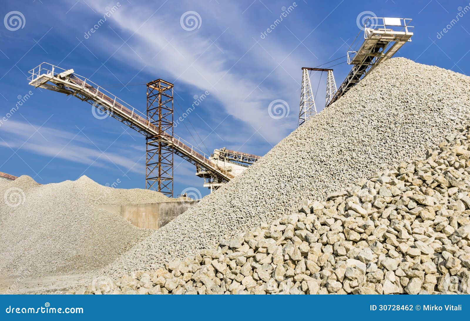 Cantera de grava foto de archivo. Imagen de hueco, pesado - 30728462, image size:1600x1092