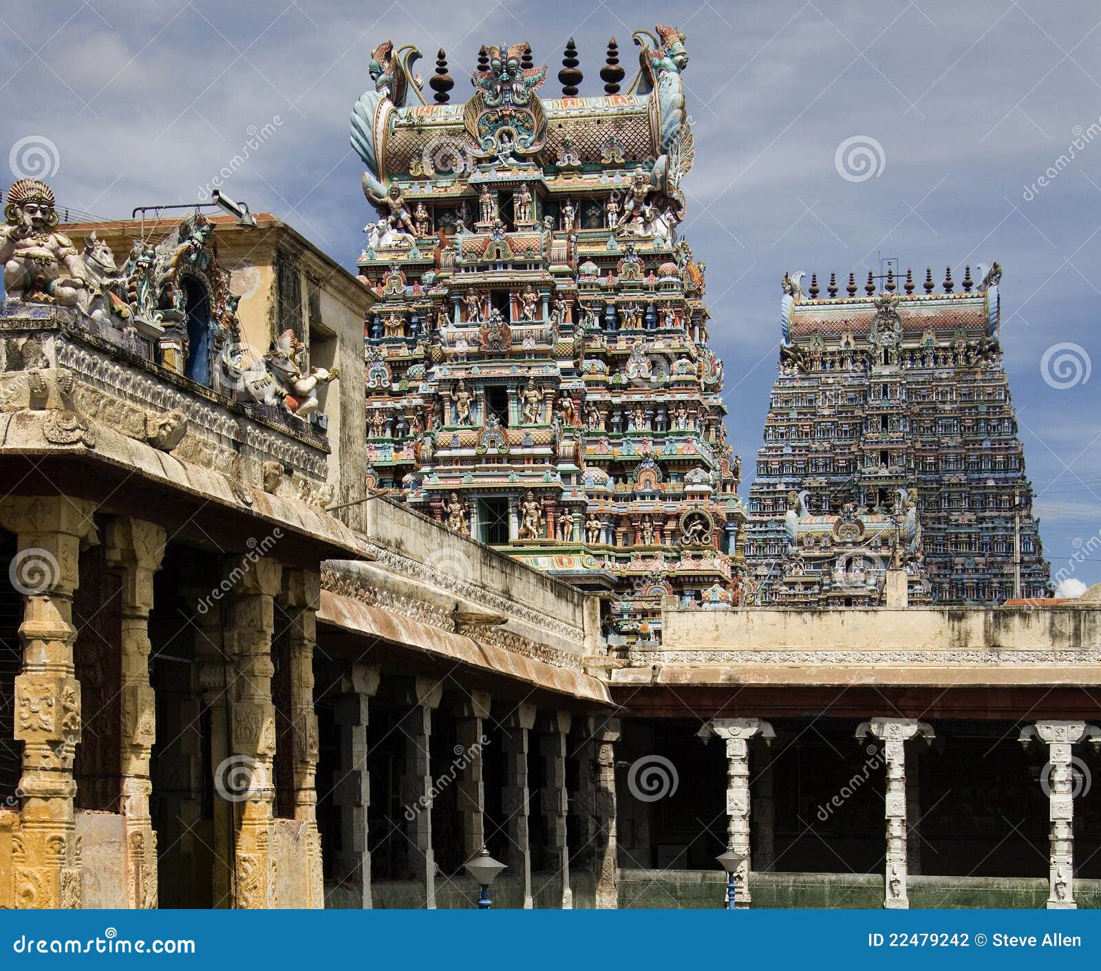 minakshi temple - madurai - tamil nadu - india