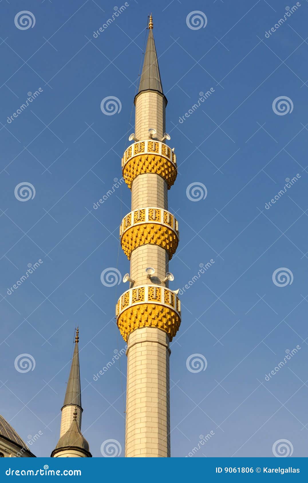 Minaret stock foto. Image of toren, minaret, islam, constantinopel