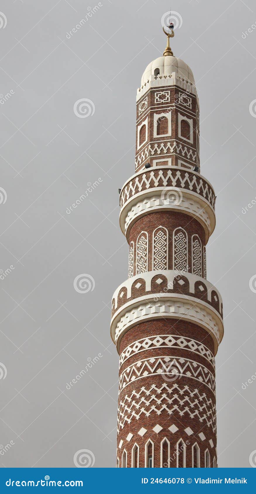 minaret of al saleh mosque