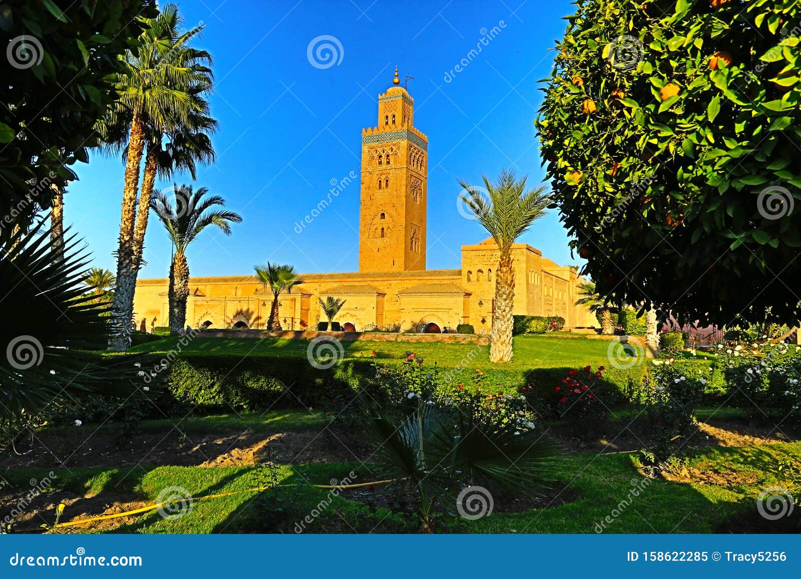 Minaret of Koutoubia Mosque in Marrakech, Morocco Stock Image - Image of  koutoubia, marrakech: 158622285, image size:1600x1157
