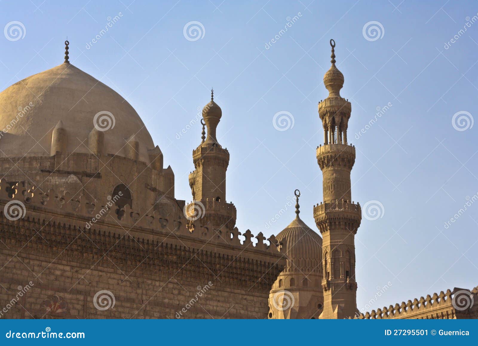 minarets and dooms of mosques