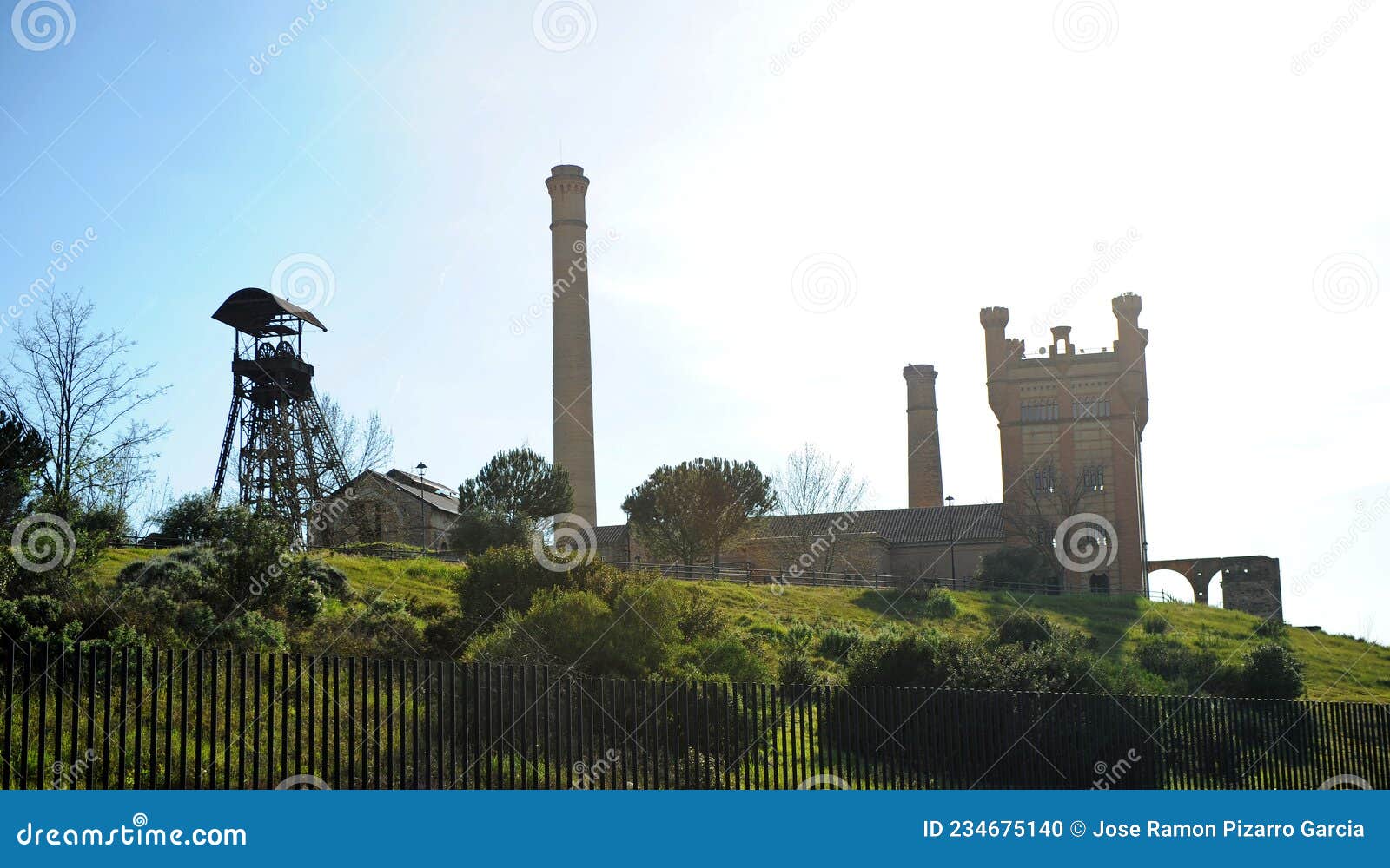 minas de carbÃÂ³n de villanueva del rÃÂ­o y minas, provincia de sevilla en andalucÃÂ­a, espaÃÂ±a